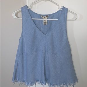 Women’s medium tank top with open back